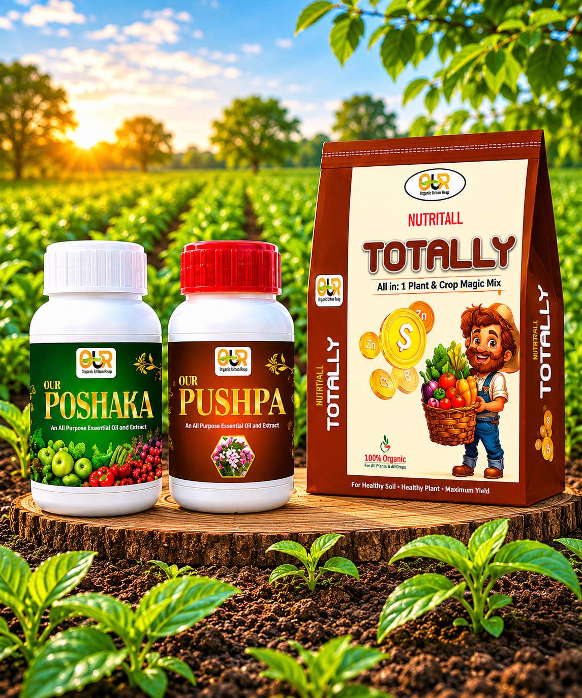 OUR Nutrition Plant Food COMBO (Totally 2KG included)
