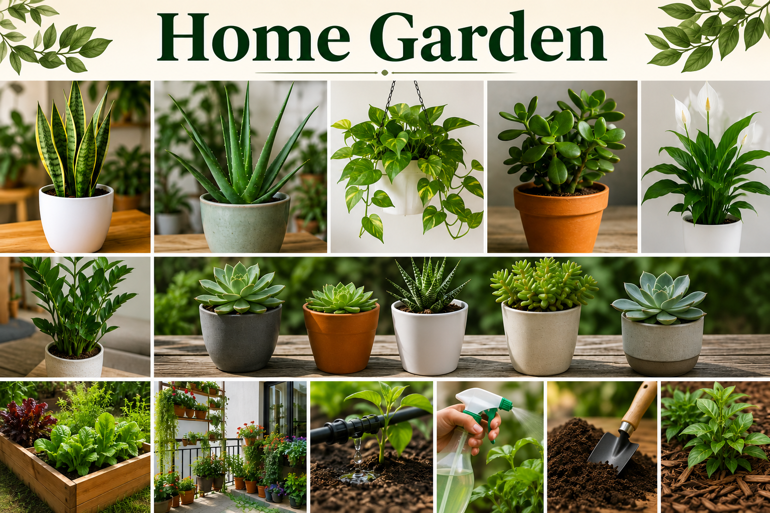 How to Create a Low Maintenance Home Garden
