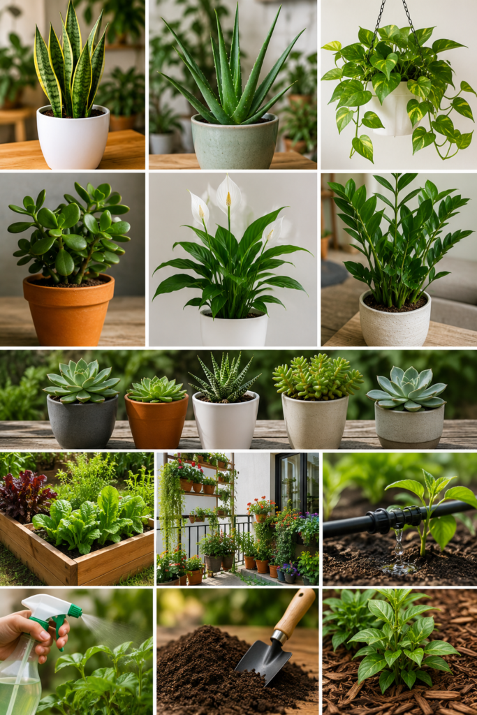 How to Create a Low Maintenance Home Garden | OUR