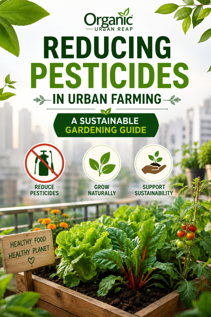 Reducing Pesticides in Urban Farming: A Sustainable Gardening Guide