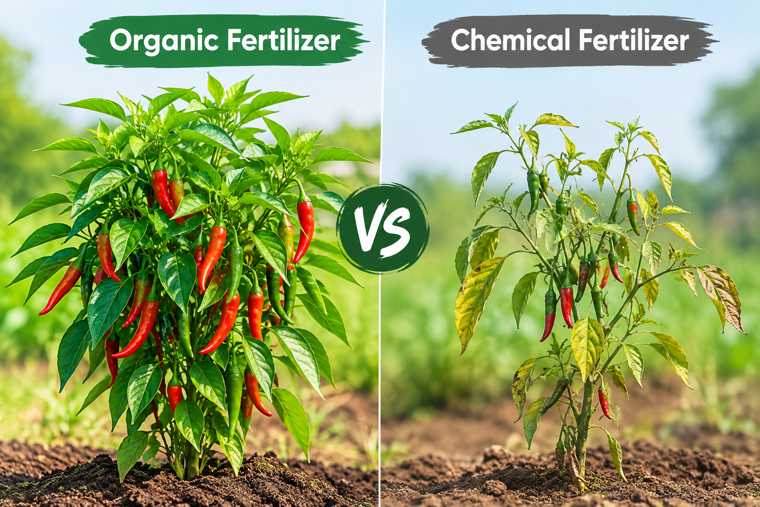 Organic Fertilizer vs Chemical Fertilizer: Which Is Better for Plants?