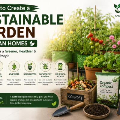 How to Create a Sustainable Garden in Indian Homes