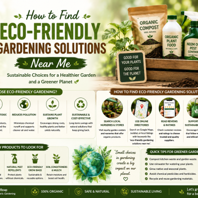 How to Find Eco-Friendly Gardening Solutions Near Me