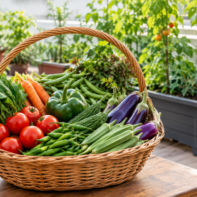 How Terrace Gardening Helps Grow Fresh Vegetables at Home