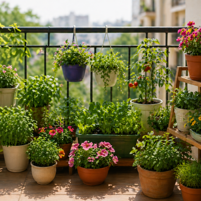 Turn Your Balcony into a Mini Garden in 7 Days | Organic Urban Reap