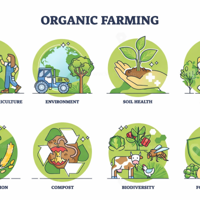 How organic gardening improves family health