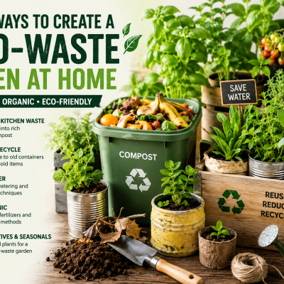 To Create a Zero-Waste Garden at Home